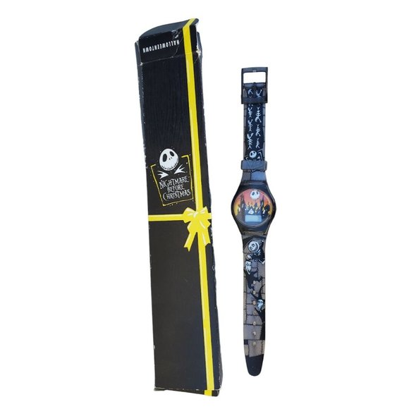 Disney Other - Tim Burton’s 1993 Nightmare Before Christmas Burger King Watch New in Box (M2)